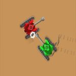 Retro Atari Tanks Game