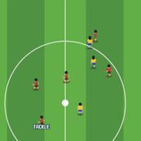 Retro Atari Football Game