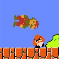 Slow Water Mario – Classic Atari Game