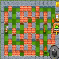 Dina Bomber man: Dynamite Adventure Game