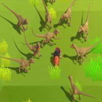Dinosaur and Meteor Game