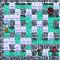 Bomberman Game on Sakhr Computer