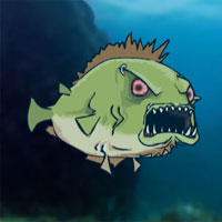 Predatory Piranha Fish Game