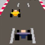Classic Car Racing Game on Sakhr Computer