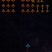Atari Space Shooter Game