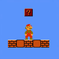 Old Super Mario Adventure Game