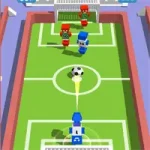 Atari Soccer Goal Scoring Game