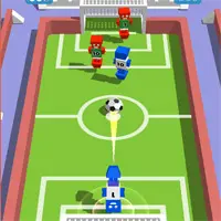 Atari Soccer Goal Scoring Game
