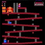 Original Mario Donkey Kong Atari Game
