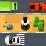 Atari Car Road Crossing